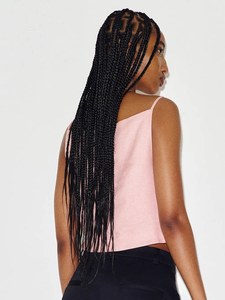 Women's Vintage Summer Woven <b>Linen</b> <b>Tank</b> <b>Top</b> Regular Fit Breathable ODM Versatile for Layering Outerwear - Product Image 5