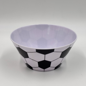 Bol promotionnel en mélamine pour soirée de jeu, football, cadeau, pour noix, pop-corn, céréales, collations et fruits - Product Image 4