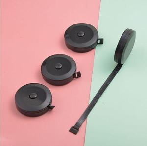 150 centimetri di Modo Morbido Retrattile Nero Nastro di Misurazione per il Corpo di Tessuto Da Cucire Su Misura Panno di Lavoro A Maglia di Casa Craft Misure - Product Image 2