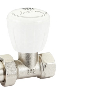 T108 in ottone dente interno valvola di controllo manuale della temperatura del radiatore-per tubazioni del sistema di riscaldamento - Product Image 3