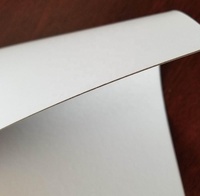 Carton triplex blanc gris 1mm 2mm 3mm