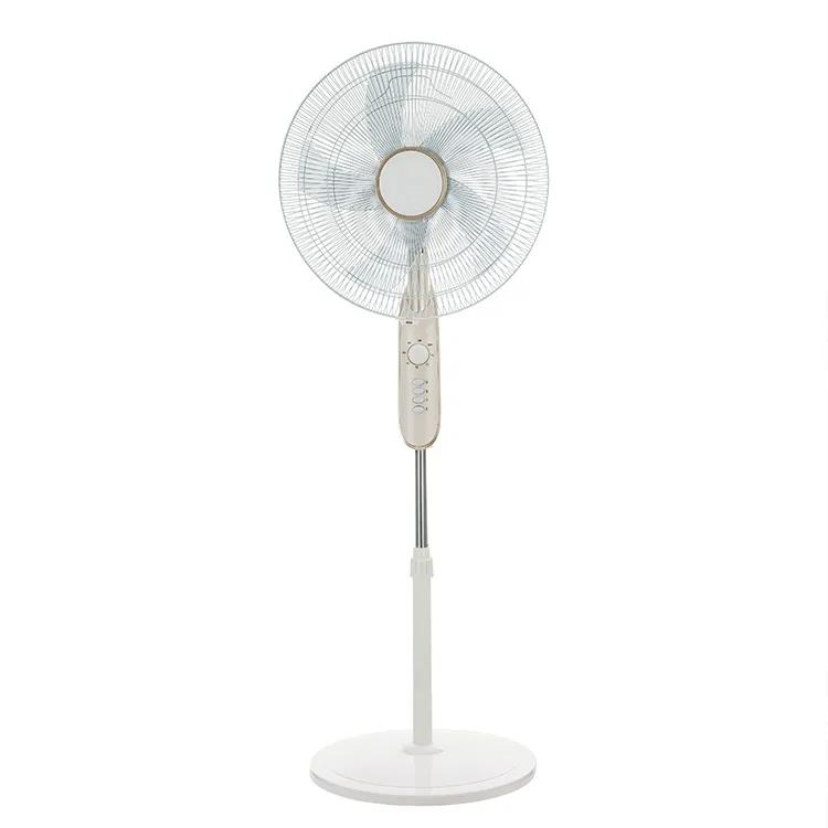 Домашний электрический вентилятор 18 дюймов, полностью металлический листовой коммерческий вентилятор с круглой основой