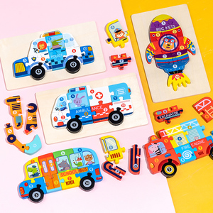 Vente en gros 3D Jigsaw Puzzles Ambulance <span class=keywords><strong>Police</strong></span> <span class=keywords><strong>Voiture</strong></span> Camion <span class=keywords><strong>de</strong></span> pompiers Puzzle <span class=keywords><strong>Jeux</strong></span> <span class=keywords><strong>de</strong></span> société Jouets éducatifs pour enfants Garçons Filles - Product Image 1