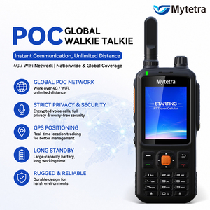 Radio talkie-walkie longue portée MYT V968 <span class=keywords><strong>4G</strong></span> LTE Android avec GPS Bluetooth pour la communication de sécurité d'urgence - Product Image 1
