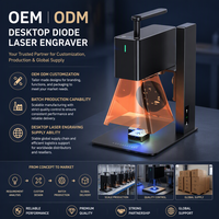 Graveur laser à diode de bureau, fabrication sur mesure OEM ODM, équipement de marquage laser en production en série