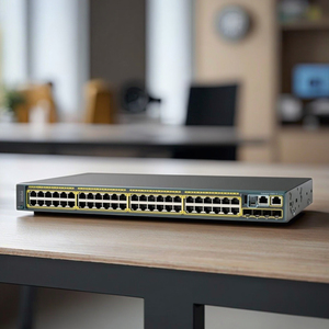 Commutateur Ethernet Gigabit de haute qualité C <span class=keywords><strong>S</strong></span> Switch 2960S 48 ports 4 x SFP LAN Base <span class=keywords><strong>WS</strong></span>-<span class=keywords><strong>C2960S</strong></span>-<span class=keywords><strong>48TS</strong></span>-L - Product Image 1