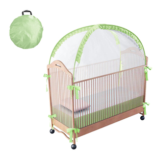 Berceau de bébé pliable portable facile à <span class=keywords><strong>baldaquin</strong></span> pop-up soins de sécurité pour nourrissons sommeil pour enfants moustiquaires en polyester <span class=keywords><strong>lit</strong></span> pour enfants - Product Image 4