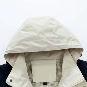 Veste coupe-vent de ski de montagne pour homme avec logo personnalisé, résistante à l'eau, doublée de polaire, coupe-vent avec capuche, vestes d'hiver - Product Image 4