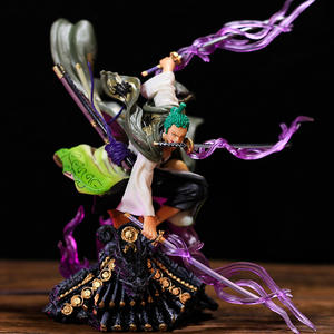 Pirate mer roi pays toit Sauron Kimono trois couteaux flux en boîte Animation fait à la main PVC modèle <span class=keywords><strong>jouet</strong></span> nouveau 1:8 échelle fantaisie science-fiction - Product Image 3