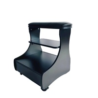 Nouveau tabouret de pédicure repose-pieds pédicure manucure meubles Salon de beauté chariot à ongles chariot bain de pieds tabouret avec roues