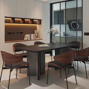 <span class=keywords><strong>Mesa</strong></span> de estilo nórdico de <span class=keywords><strong>alta</strong></span> calidad con patas reforzadas, diseño moderno para el hogar o el hotel, recién llegados para <span class=keywords><strong>cocina</strong></span>, comedor - Product Image 3