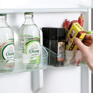 Multifunctional refrigerator divider organizer with <b>snap</b>-on <b>clips</b>, adjustable and versatile divider <b>clips</b>. - Product Image 3