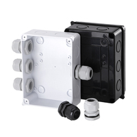 Venta caliente IP65 Nivel de protección ABS Caja de conexiones impermeable Interruptor de monitoreo al aire libre Enchufe Caja de instrumentos electrónicos
