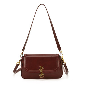 Sac bandoulière carré haut de gamme pour femme, couleur unie, style Tofu, avec fermeture à rabat, design décontracté et polyvalent, collection 2026 - Product Image 5