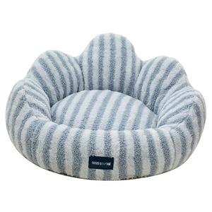 Cama para Perros y Gatos de Felpa con Diseño de Flores Grandes, Cálida y Transpirable para Invierno, Tipo Cueva, OEM ODM Personalizable, Venta al Por Mayor - Product Image 6