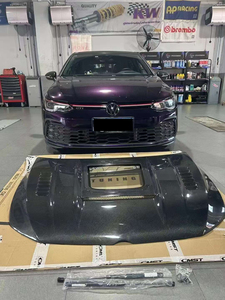 Capot Central Transparent de Kit Carrosserie Style CMST en Matériau Fibre de Carbone de Haute Qualité Runde pour Amélioration Volkswagen <span class=keywords><strong>Golf</strong></span> 8 <span class=keywords><strong>GTI</strong></span> - Product Image 2