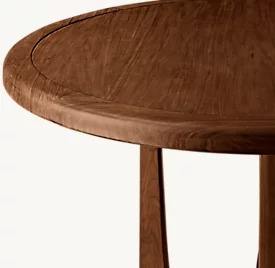 Shopkeeper Recommendation American Style <b>Table</b> Furniture <b>Round</b> Solid <b>Wood</b> <b>Coffee</b> <b>Tables</b> - Product Image 6
