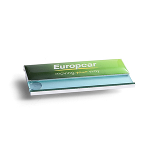 Portable Customized Logo Rectangle Nameplate Office <b>Name</b> Badge - Product Image 6