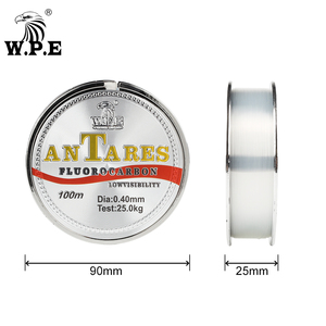 Filo da Pesca W.P.<span class=keywords><strong>E</strong></span> ANTERES Novità Assoluta 0.20mm-0.60mm Rivestito in Fluorocarbon 100m 10KG-41KG Filo da Carpa - Product Image 2