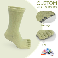 Nouvelle Arrivée Chaussettes de Yoga et Pilates en Coton Antidérapantes Personnalisées pour Femmes