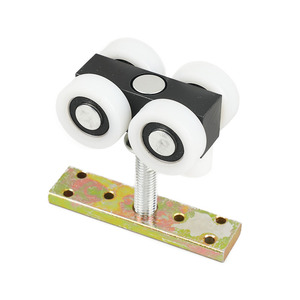 Rouleau de porte coulissante Lego avec rail droit de 65 mm pour porte coulissante en verre, capacité de charge de 250 kg - Product Image 2