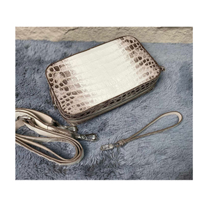 Sac à bandoulière en <span class=keywords><strong>cuir</strong></span> de crocodile véritable exotique de haute qualité, élégant et personnalisé pour <span class=keywords><strong>homme</strong></span> - Product Image 3