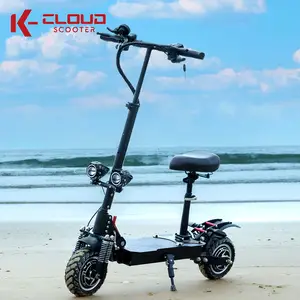 Eu Usa Uk Warehouse 2400W Dual Motor Foldable Two Wheel Mobility Electric Scooter For Sale