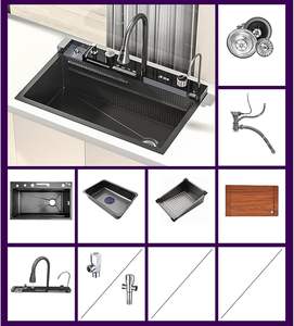 Современная Черная умная кухонная раковина - Product Image 5