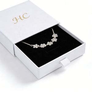 Caja de Lujo para Pulseras, Diseño Minimalista, Caja Rígida con Cajón para Almacenamiento de Joyas, Bandeja de Terciopelo, Laminado Mate, Logotipo Personalizado, Venta al por Mayor - Product Image 2