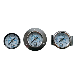 เกจวัดความดันตามแนวแกนกระจก Y-40ZV Y-40Z Y-40ZT 40มม. เกจวัดลมน้ำ PT18 - Product Image 1