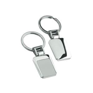 Portachiavi in Metallo Satinato/Lucido Personalizzato in Lega di Zinco con Stampa UV, Stile alla Moda, Logo Laser per Chiavi - Product Image 1