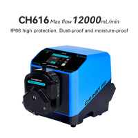 Pompe péristaltique industrielle IP66, pompe doseuse péristaltique haute protection pour le biopharma et l'exploitation minière par flottation