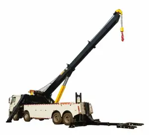 50T Wrecker howo 8x4 ağır rotator çekici kamyon