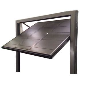 <span class=keywords><strong>Porte</strong></span> de <span class=keywords><strong>garage</strong></span> résidentielle hydraulique inclinable en bois d'aluminium de 12 pi x 14 pi - Product Image 5