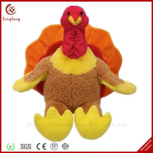 محاكاة الشركة المصنعة دمية محشوة الديك الطفل يعرف الحيوانات أفخم لعبة PP القطن التطريز أحجام مخصصة عالية الجودة الملونة - Product Image 4