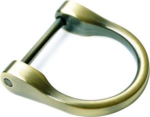 Bobeey Pcs Inch D Rings Horseshoe Shape U Shape D Rings Screw In Shackle Horseshoe Shape D Ring Replacement <b>Purse</b> Accessories Ke - Product Image 1