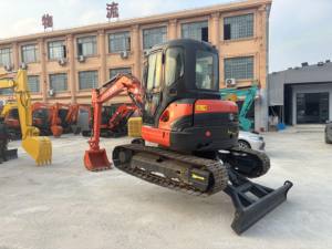 รถขุดดินขนาดเล็กสำหรับ KX155 Kubota เครื่องยนต์ทรงพลังสำหรับการจัดสวนและการสร้างส่วนประกอบหลักเกียร์และแบริ่ง - Product Image 2