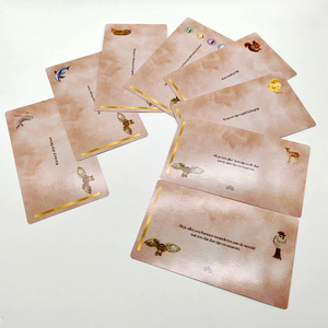 <span class=keywords><strong>Cartes</strong></span> d'affirmation personnalisées JP266 imprimées en néerlandais, <span class=keywords><strong>cartes</strong></span> éducatives avec support en bois dans un emballage rigide en carton rigide - Product Image 6