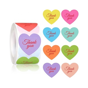 Pegatinas de Corazón de San Valentín, Etiquetas de Amor Personalizadas, Sellos de Embalaje de Regalo Románticos - Product Image 3