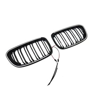 Parrilla LED de doble línea BMW para modelos Serie 1 F20 2012-2014, material ABS con cableado - Product Image 4