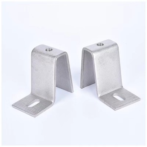 Thép không gỉ đá Hỗ trợ khung góc cao cấp Rèm phụ kiện tường - Product Image 2