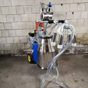 Machine à traire <span class=keywords><strong>manuelle</strong></span> et électrique de petite capacité 5L 7L pour vaches et chèvres, idéale pour les petites exploitations agricoles familiales - Product Image 2