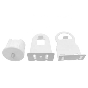 Bán Buôn Windows Trang Trí Con Lăn Rèm 38 Mm Rãnh Ống <span class=keywords><strong>Bracket</strong></span> <span class=keywords><strong>Set</strong></span> - Product Image 1