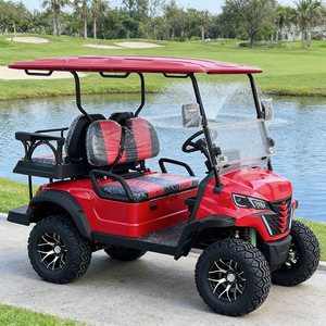Voiturette de golf compacte WOLAN Source Plant Support personnalisable au lithium 4 places pour accès en villas et jardins à allées étroites - Product Image 3