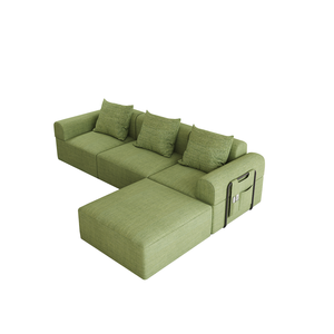 Sofá <span class=keywords><strong>Cama</strong></span> Modular de Espuma de Alta Resistencia Moderno, Sofá Esquinero Compresible con Chaise Longue para Proyectos Hoteleros, Eventos, Banquetes y Espacios de Ocio - Product Image 4