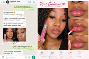 Private Label Honey Moisturizing <b>Lip</b> Oil Clear <b>Lip</b> Gloss With Big Brush Applicator OEM ODM Custom Logo - Product Image 6