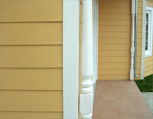 100% amiăng miễn phí 8mm dày shiplap hạt gỗ sợi xi măng Hội Đồng Quản trị <span class=keywords><strong>siding</strong></span> cho biệt thự tường Bảng điều khiển - Product Image 6