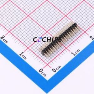 PZ1.0-UP1S-18A Pin Header Through hole Component (THT),P=1mm Connector 2x18P 1mm 1mm Pin Header - Product Image 1