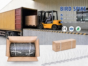 Barreaux <span class=keywords><strong>anti</strong></span>-oiseaux en acier inoxydable de 50 cm pour la lutte antiparasitaire, bandes répulsives <span class=keywords><strong>anti</strong></span>-<span class=keywords><strong>pigeons</strong></span>, barreaux <span class=keywords><strong>anti</strong></span>-oiseaux en plastique - Product Image 6