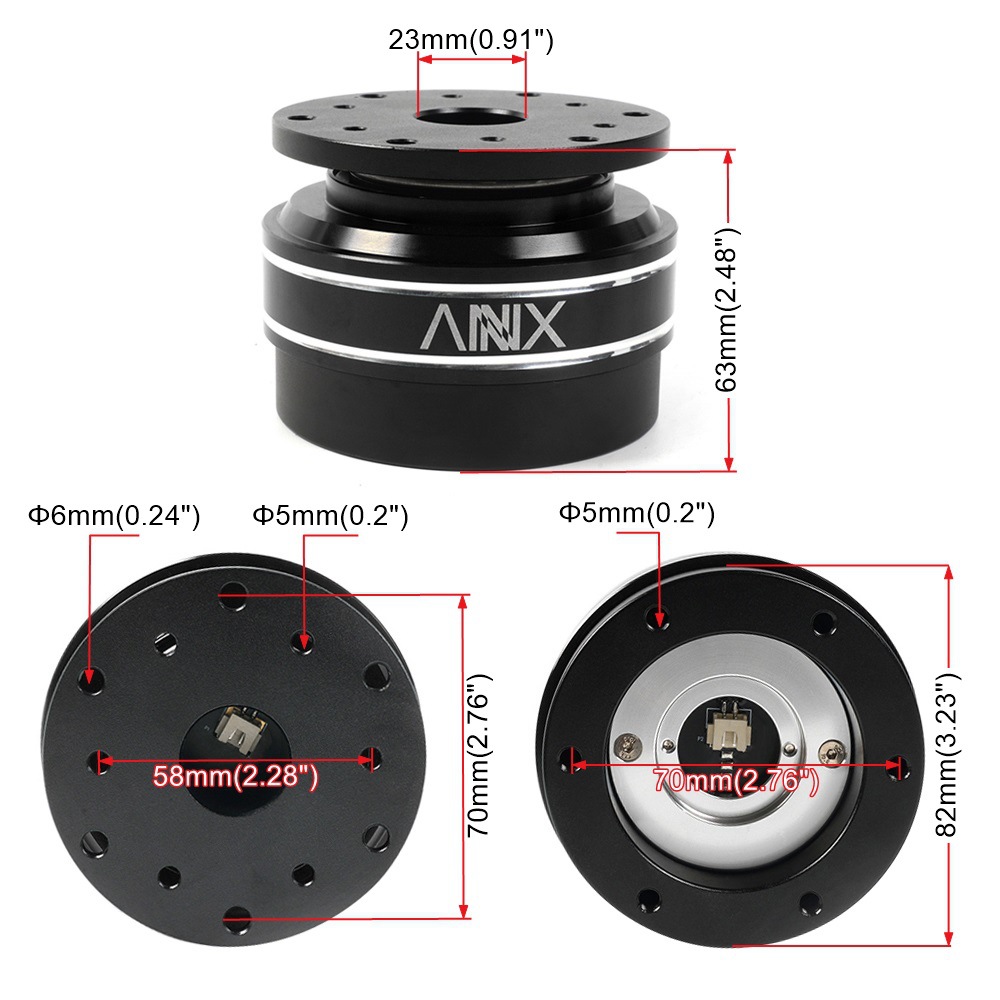 QR049 (compatible avec 58 mm et 70 mm)
